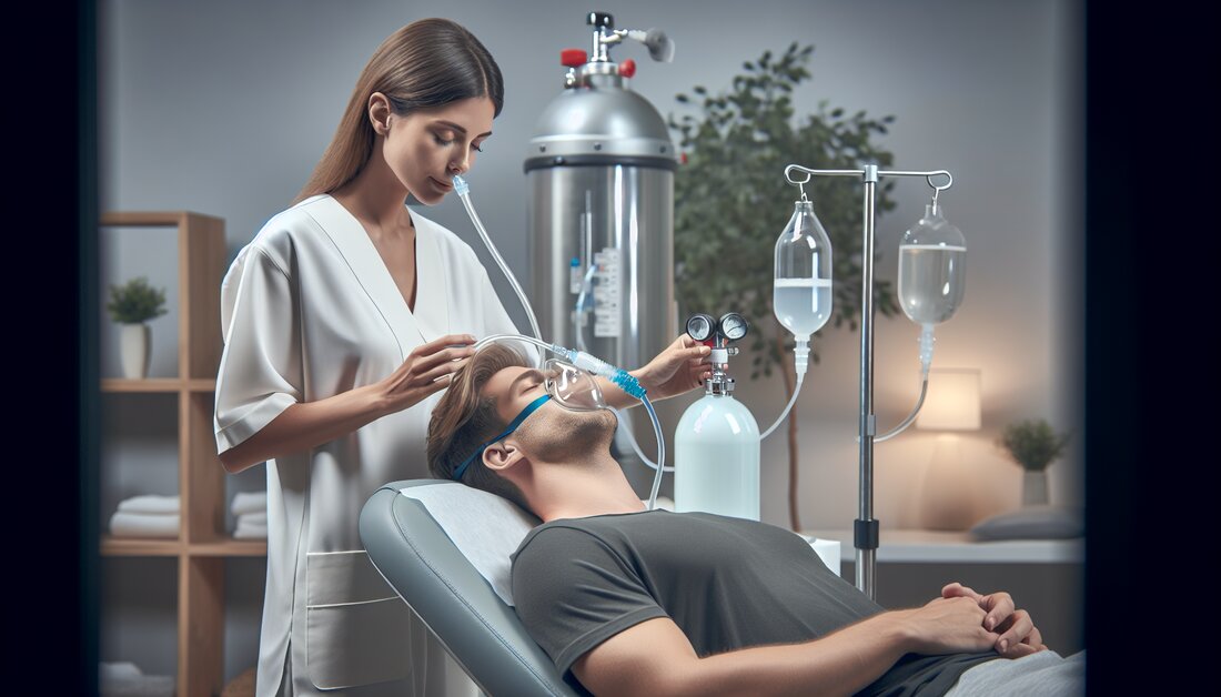 Erfahrt, wie Sauerstofftherapie eure Gesundheit revolutionieren kann - von Grundlagen bis zu wissenschaftlichen Belegen! 🌿💪 #GesundLeben #SauerstoffWunder