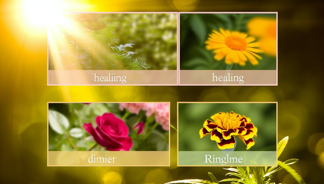 Erfahren Sie, wie Rose und Ringelblume in der Phytotherapie wirken, ihre Anwendungen und gesundheitlichen Vorteile entdecken.