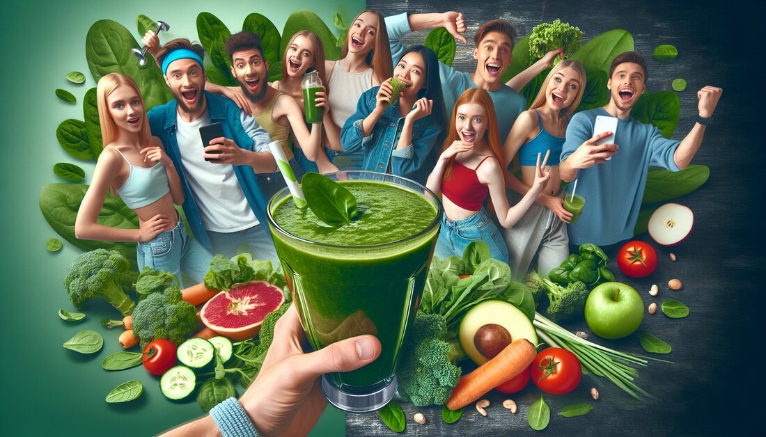 Entdecke die Wahrheit über Grüne Smoothies: Was die Wissenschaft sagt vs. Marketingclaims, inkl. Inhaltsinfos & Konsumtipps! 🌿🔬 #Gesundheit #Smoothies
