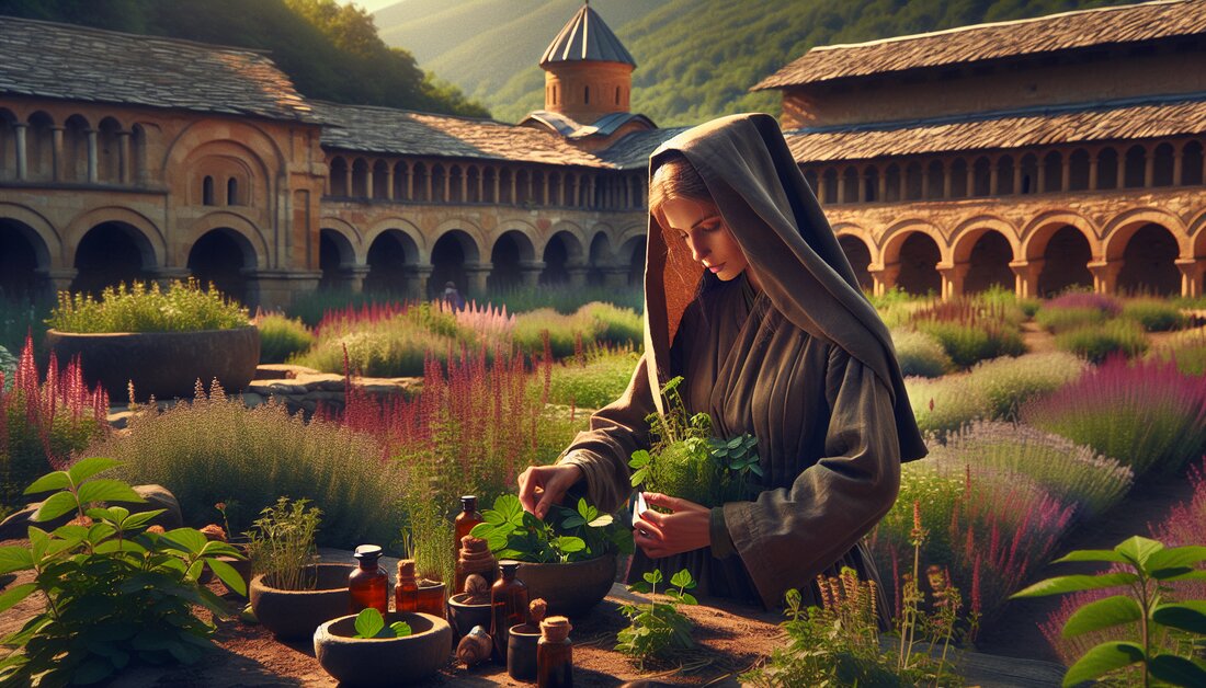Entdeckt die faszinierende Welt der Hildegard-Medizin - von alten Grundlagen bis zur heutigen Anwendung & deren Platz in der modernen Medizin. #Gesundheit💡🌿