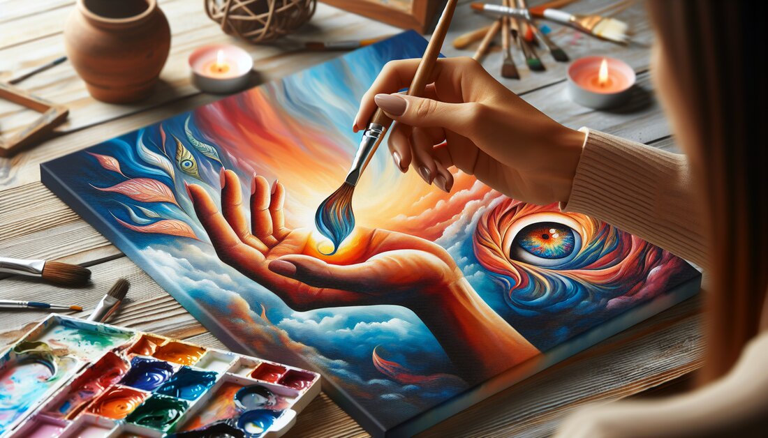 Taucht ein in die Welt der Kunsttherapie - unser Schlüssel zur Seele! 🎨 Entdeckt, wie Kreativität heilt & inspiriert. #Kunsttherapie #SeeleHeilen