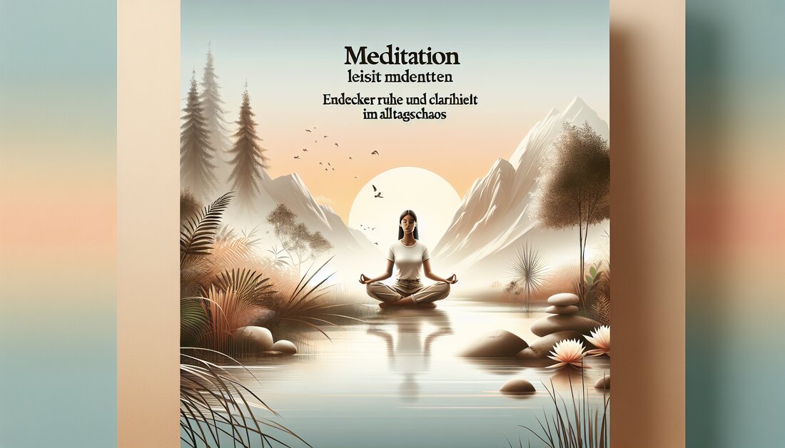 Suchst du Ruhe im Chaos? Entdecke mit unserer Anleitung Meditation! Basics, Vorteile & echte Erfahrungen. #Meditation #Achtsamkeit