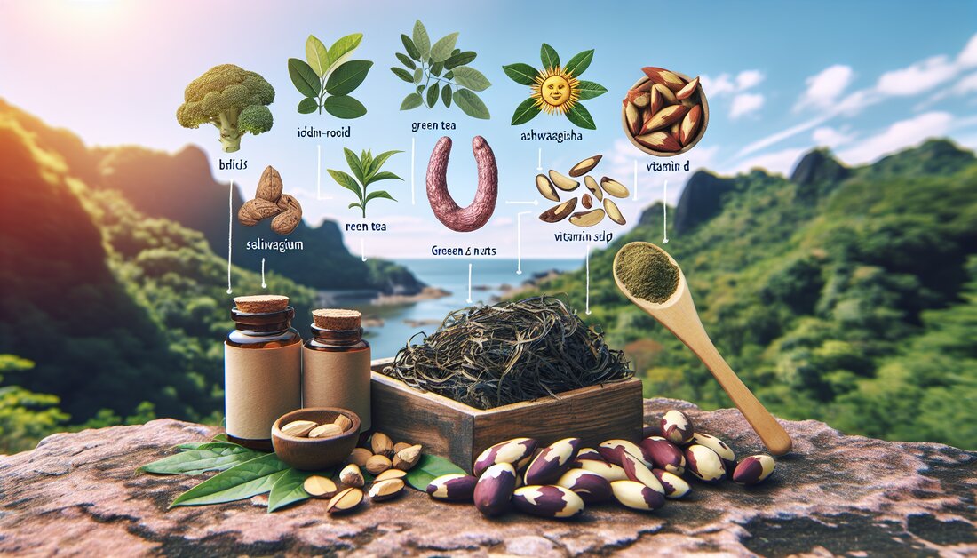 Entdecke, wie die Schilddrüse deinen Stoffwechsel beeinflusst & welche natürlichen Wirkstoffe helfen. Plus Tipps für den Alltag! 🌿🔬