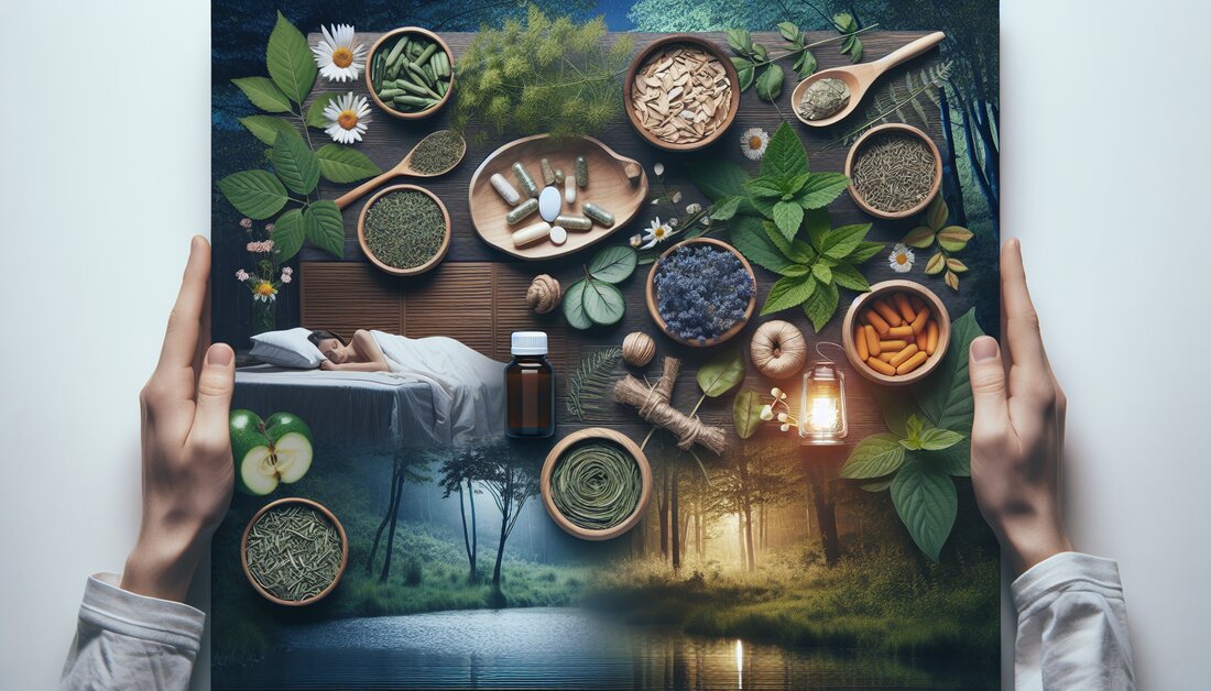"Erfahrt, wie naturheilkundliche Therapien Schlaf verbessern können - von Ernährungstipps bis zum Lebensstil. 🌿💤 #GesundSchlafen #Naturheilkunde"