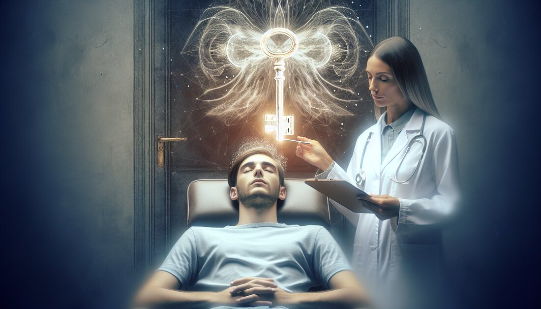 Neugierig auf Hypnotherapie? Dieser Artikel taucht tief in Methodik, Anwendungsgebiete und wissenschaftliche Belege ein. Ein Muss für jeden, der sein Leben verändern möchte! 🌀✨