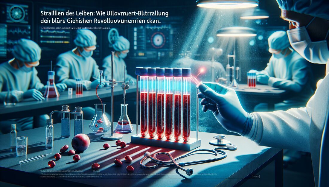 Entdeckt, wie UV-Blutbestrahlung die Medizin revolutioniert – von der Theorie bis zu echten Erfolgsgeschichten! Ein Muss für Gesundheitsbewusste. #GesundheitRevolution #UVBlutbestrahlung 🌞🩸