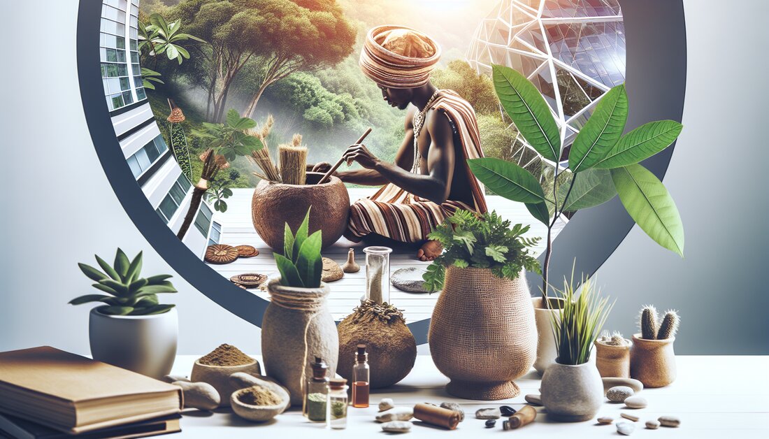 Entdecken Sie, wie traditionelle afrikanische Heilmethoden in die moderne Gesundheitsversorgung integriert werden und welche wissenschaftlichen Erkenntnisse ihre Wirksamkeit unterstützen.