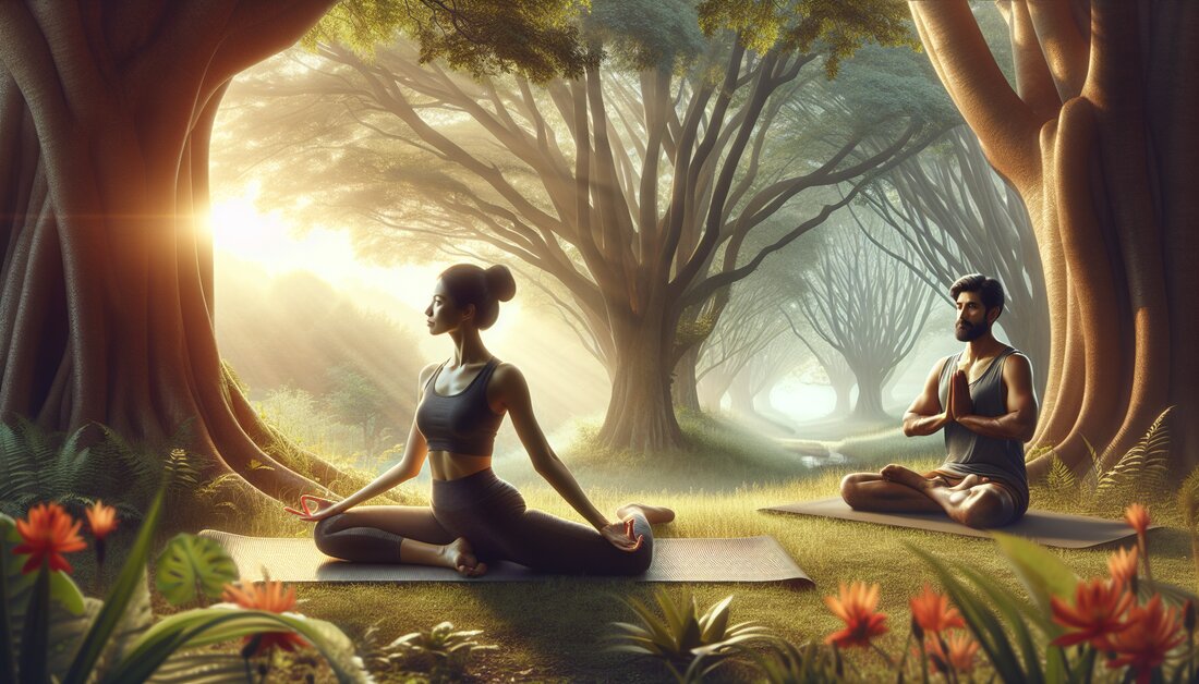 Exklusiv: Entdeckt in diesem Artikel alles über Yoga - von der Geschichte, über die Basics und gesundheitlichen Vorteile, bis hin zu Tipps für Anfänger und der Bedeutung der Atmung! 🧘♂️🌿