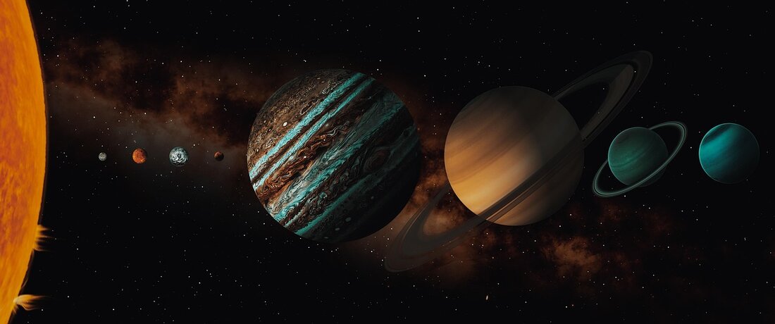 Entdecken Sie in dieser umfassenden Abhandlung das Sonnensystem: von der Sonne über alle Planeten bis zu Kometen und zukünftigen Missionen.
