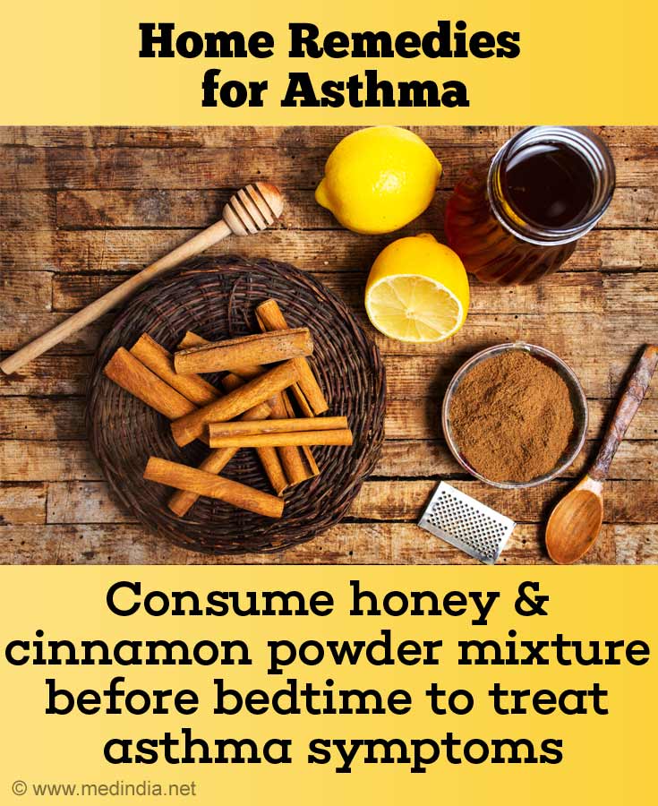 Honig-Zimt-Pulver für Asthma