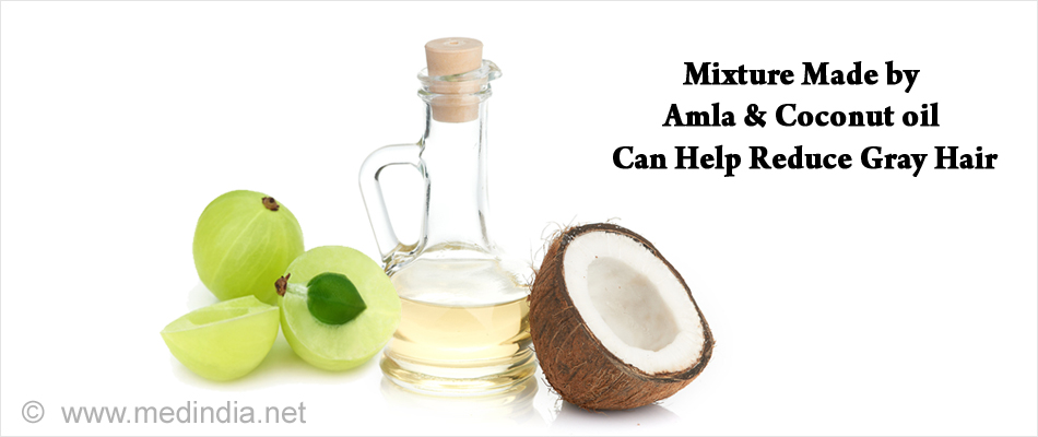Packung Made by Amla & Kokosnussöl kann helfen, graues Haar zu reduzieren