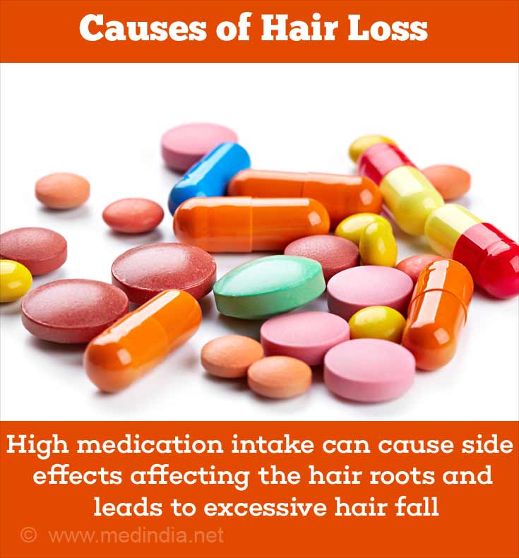 Medikamente verursachen Haarausfall