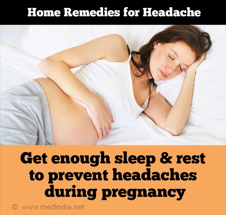 Schlafen Sie während der Schwangerschaft ausreichend, um Kopfschmerzen vorzubeugen