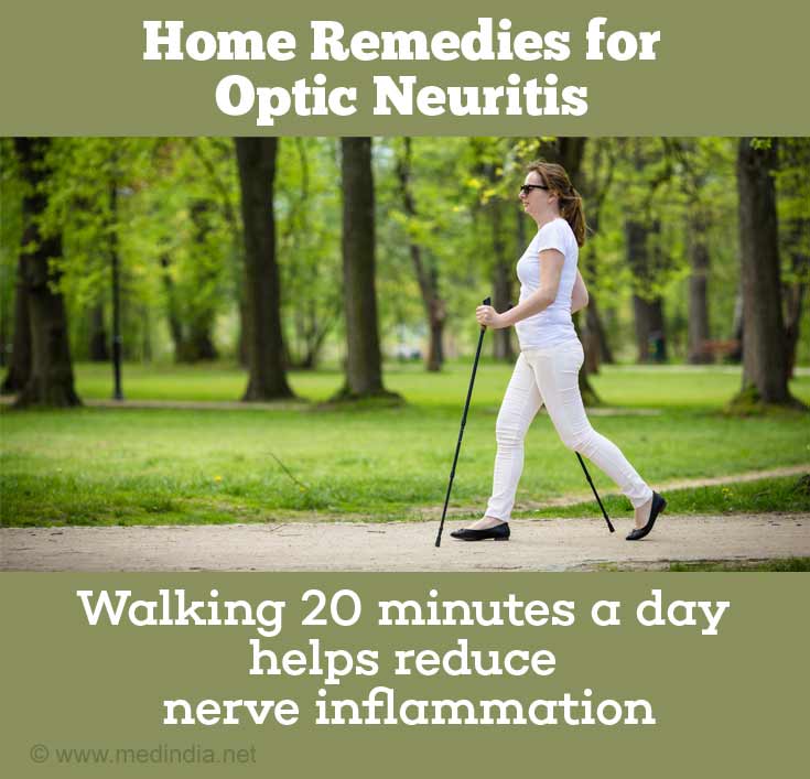 20 Minuten Gehen pro Tag hilft, Nervenentzündungen zu reduzieren