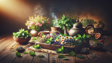 Heilende Tees: Traditionelle Rezepte mit heimischen Kräutern