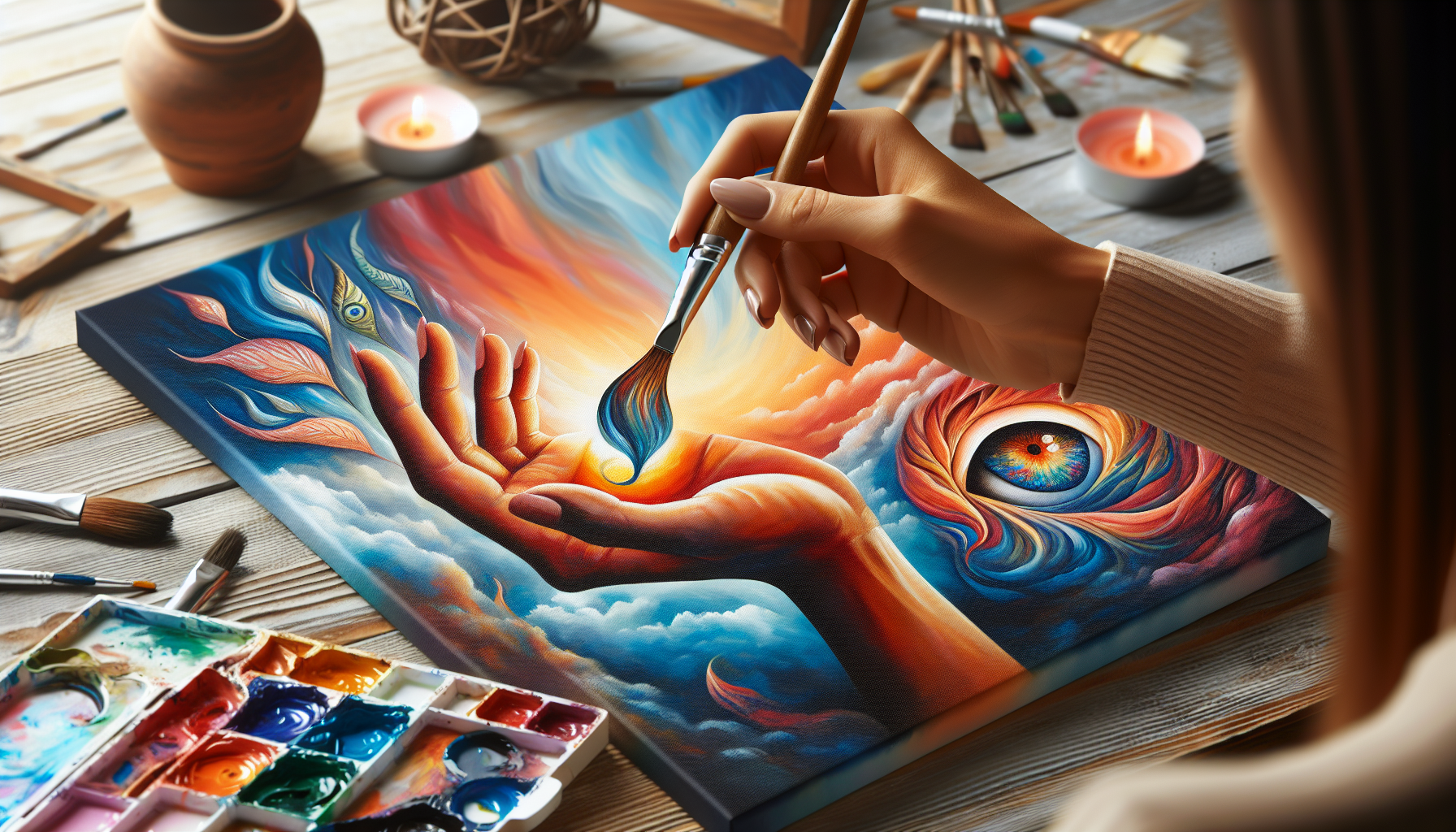 Kreativität als Schlüssel zur Seele: Die wunderbare Welt der Kunsttherapie Entdecken