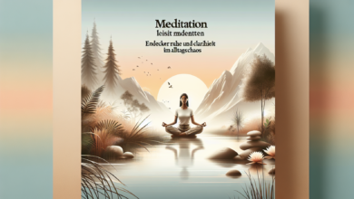Meditation leicht gemacht: Entdecke Ruhe und Klarheit im Alltagschaos