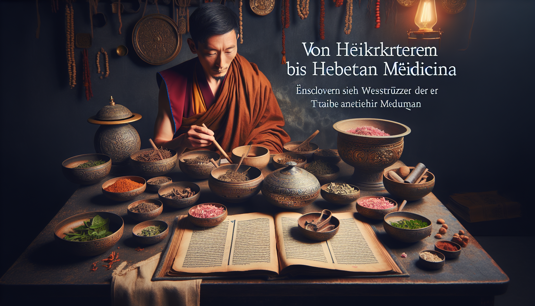 Von Heilkräutern bis Heilgesängen: Entdecken Sie die Wunder der Traditionellen Tibetischen Medizin