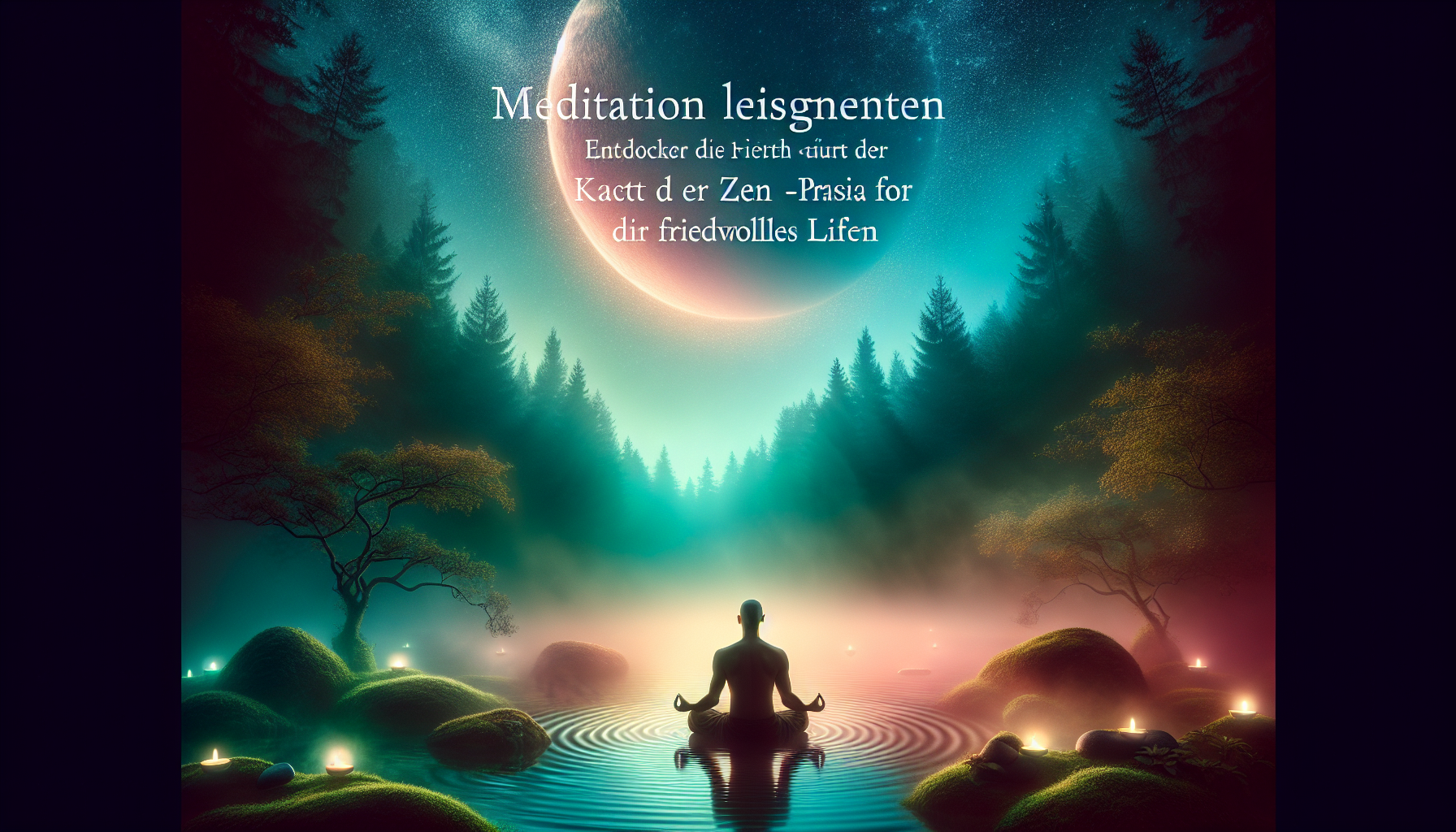 Meditation leicht gemacht: Entdecke die Kraft der Zen-Praxis für ein friedvolles Leben