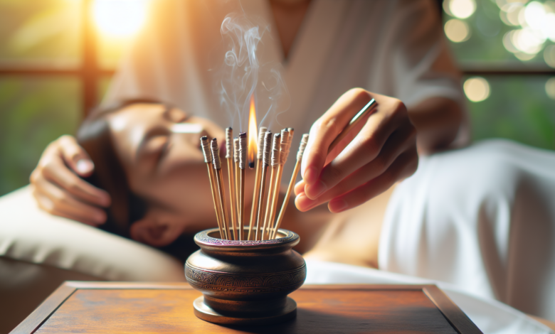 Moxibustion: Wärmebehandlung aus der TCM