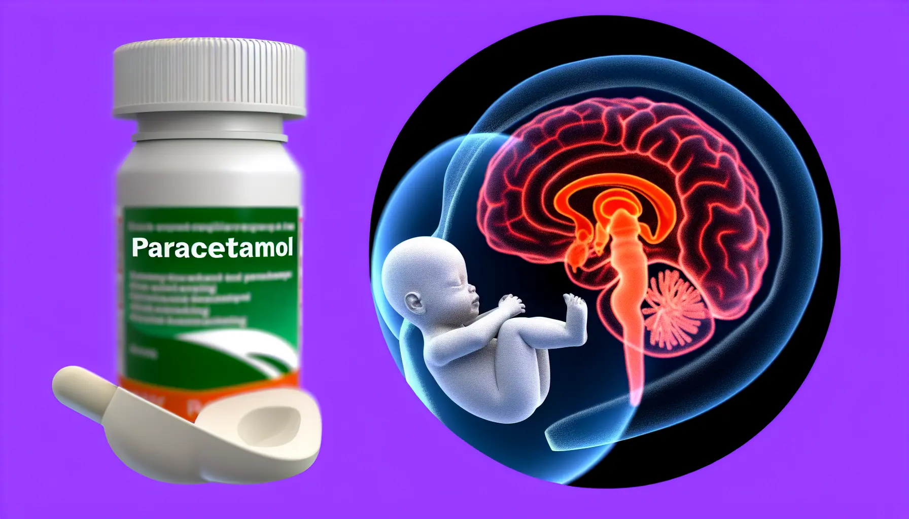 Impaired brainstem auditory evoked potentials after in utero exposure to high dose paracetamol exposure.