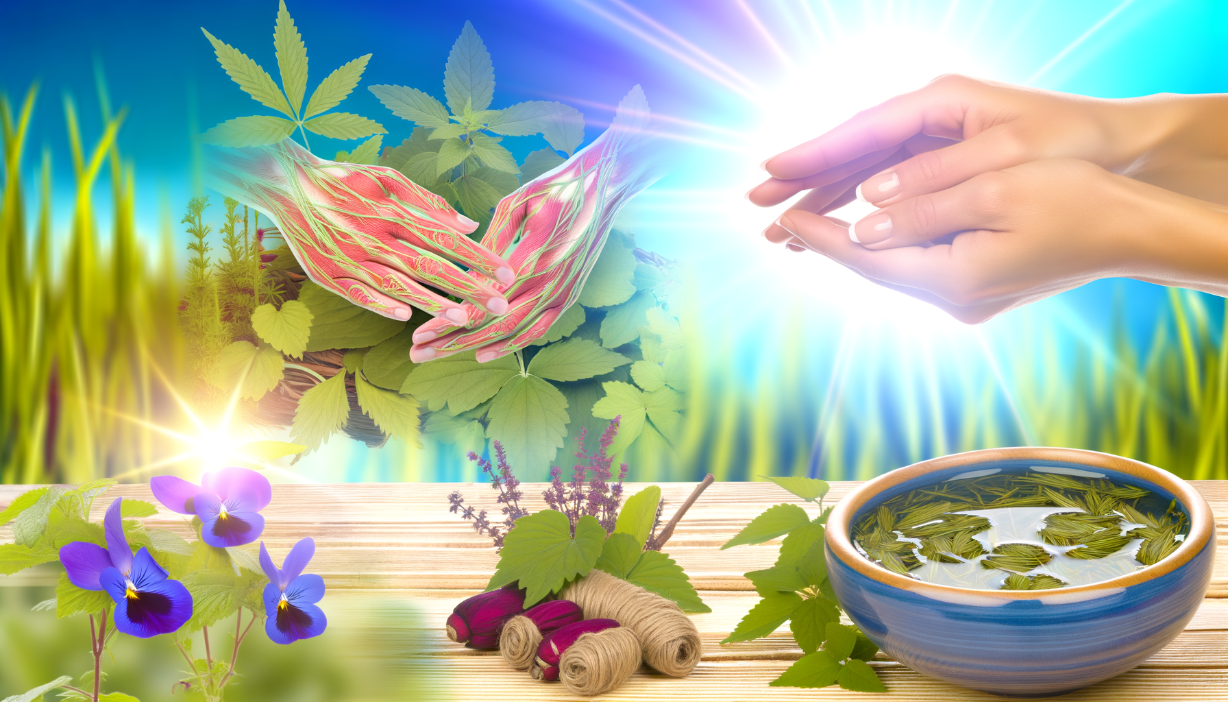 Kräuter für die Durchblutung – Pflanzen für warme Hände und Füße