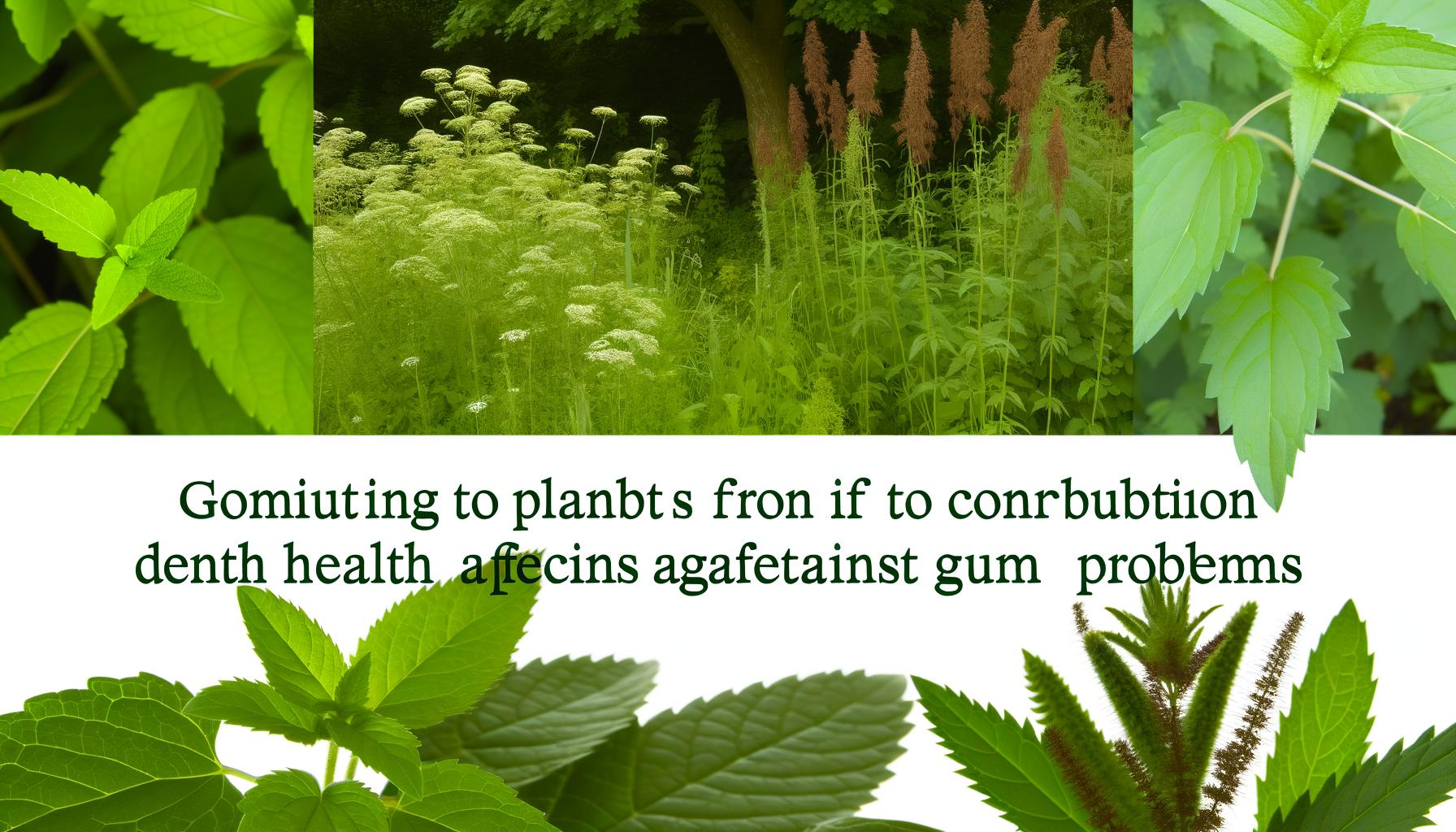 Pflanzen für die Zahngesundheit – Kräuter gegen Zahnfleischprobleme