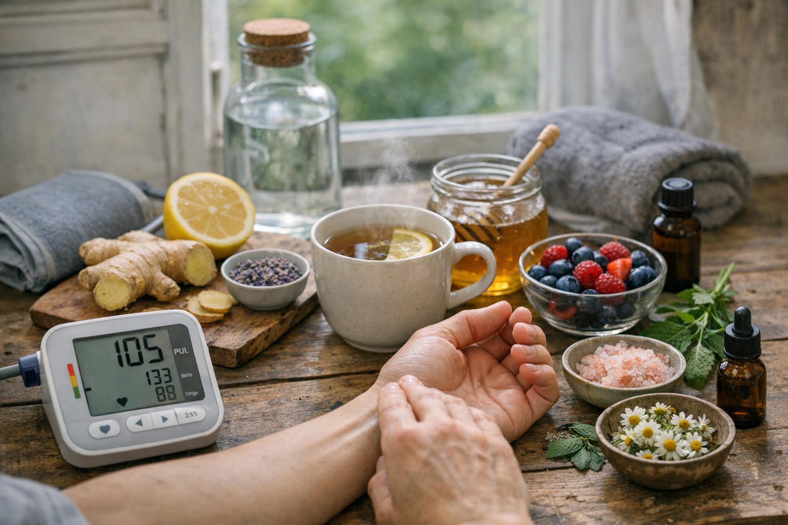 Hohen Puls senken: 10 effektive Hausmittel für mehr Ruhe